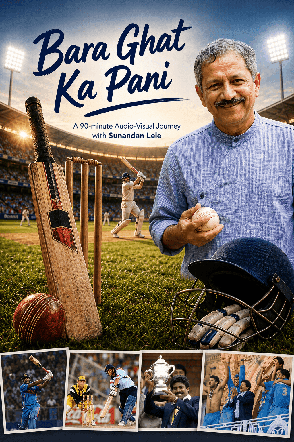 Bara Ghat Ka Pani - Sunandan Lele - Event poster